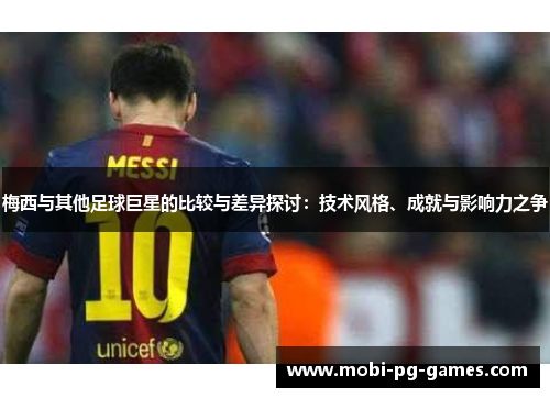 梅西与其他足球巨星的比较与差异探讨：技术风格、成就与影响力之争