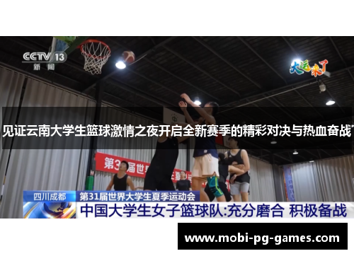 见证云南大学生篮球激情之夜开启全新赛季的精彩对决与热血奋战